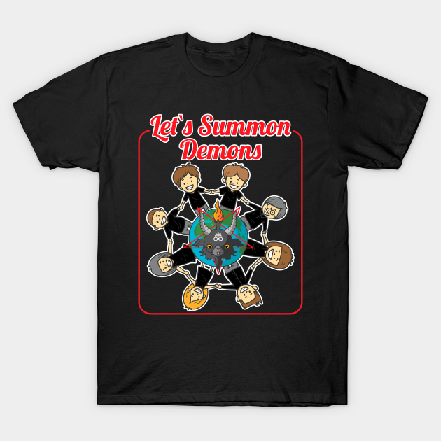 Let`s Summon Demons - Baphomet International - Lets Summon Demons - T-Shirt | TeePublic